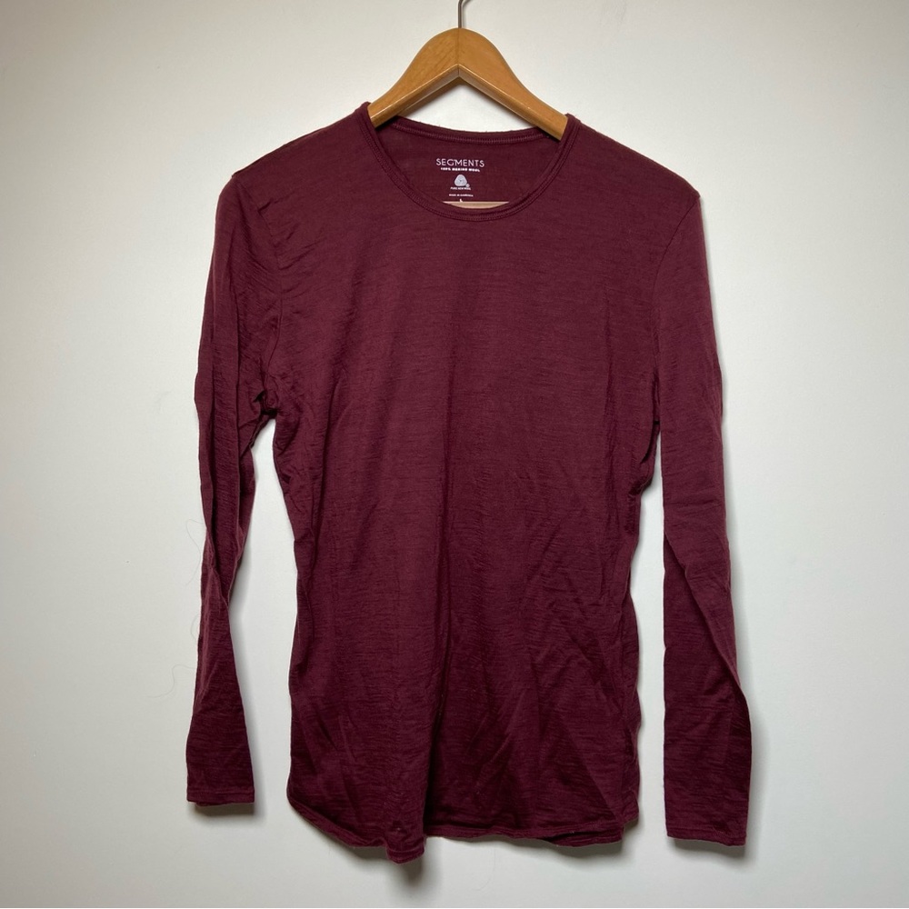 SEG'MENTS Merino Wool Shirt Large
